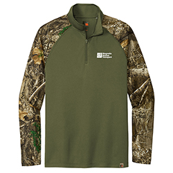 Russell Outdoors Realtree Colorblock 1/4-Zip